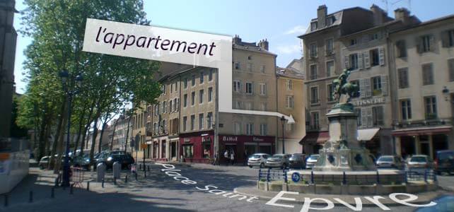 L'appartement, place St Epvre à  Nancy